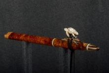 Brazilian Rosewood Burl Native American Flute, Minor, Mid A-4, #R5D (3)